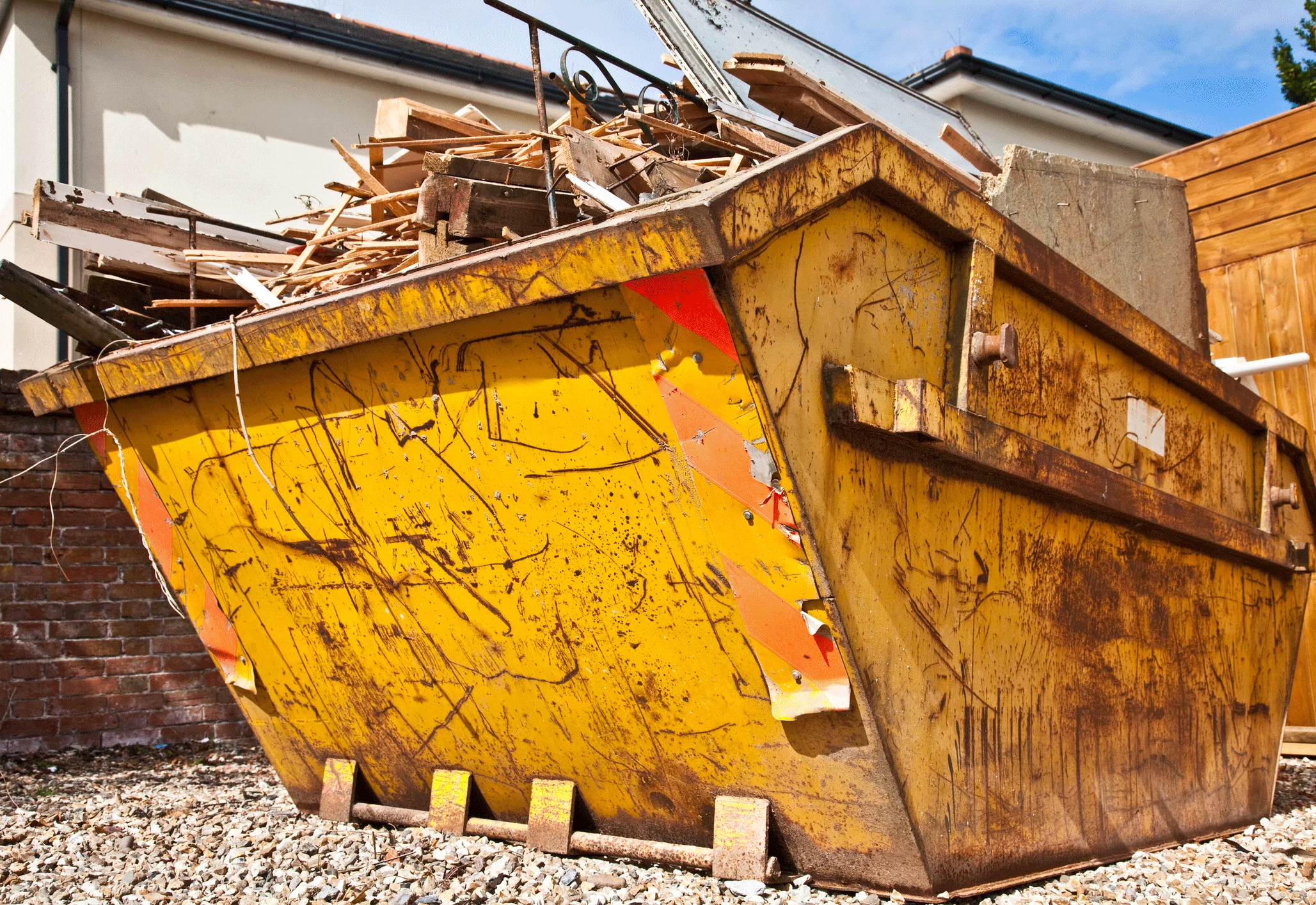 a container for trash