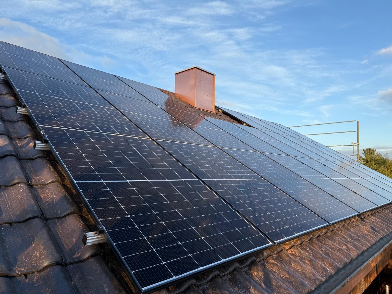 image with house and solar panels